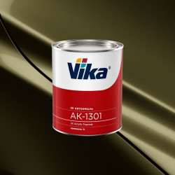 Автоэмаль Акриловая «Vika» АК-1301 2К, 850г, Защитная глянцевая ХАКИ (303)