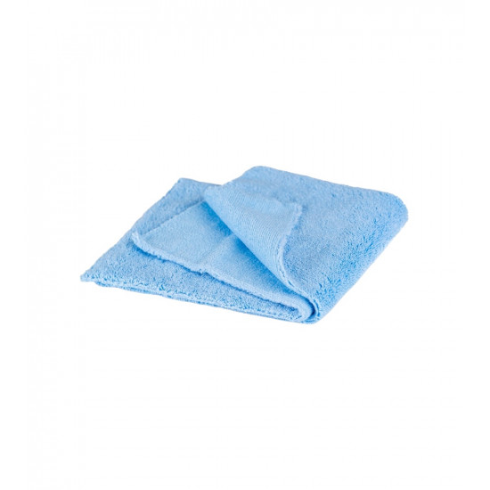 Edgeless380 Microfiber towel 40x40cm, 380gsm, светло-синий, микрофибровое полотенце.
