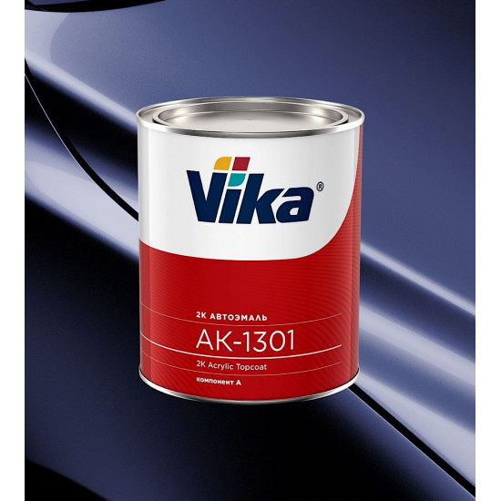 Автоэмаль Акриловая «Vika» АК-1301 2К, 850г, Атлантика 440