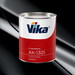 Автоэмаль Акриловая «Vika» АК-1301 2К, 850г, Черный 601