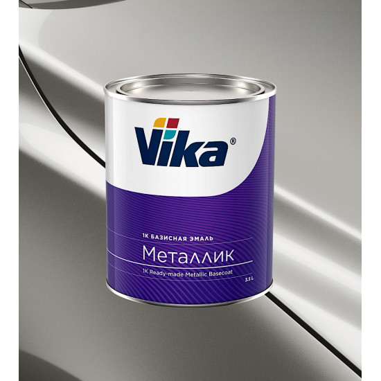 Автоэмаль"Vika" MERCEDES Brilliantsilber 744 металик 0,9кг.