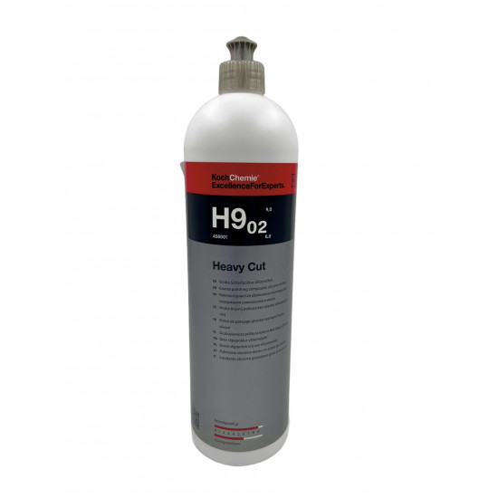 KochChemie HEAVY CUT H9.02 - Абразивная полировальная паста для твердых лаков (1 л) 458001