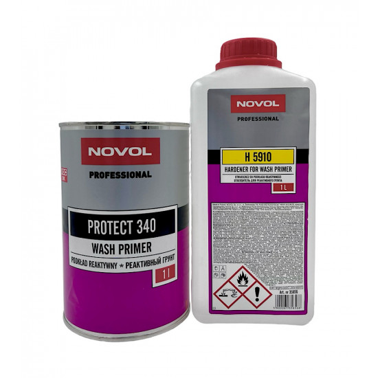 NOVOL PROTECT 340 Реактивный грунт антикоррозийный КОМПЛЕКТ