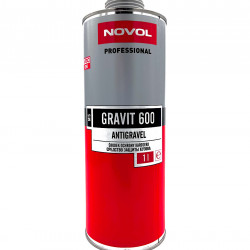 NOVOL GRAVIT 600 Средство для защиты кузова антигравий серый 1л