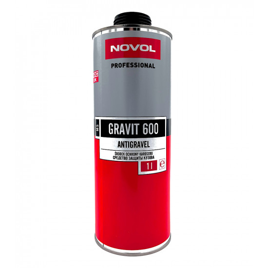 NOVOL GRAVIT 600 Средство для защиты кузова антигравий черный 1л