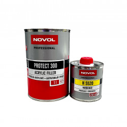 Грунт-наполнитель 2К Novol Protect 300 MS 4+1 (1л+0,25л) белый КОМПЛЕКТ