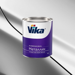 Автоэмаль"Vika" 8020 белая база 0,9кг