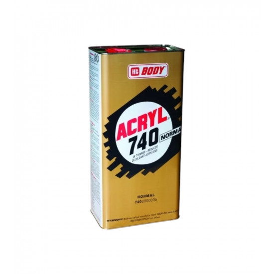 BODY  ACRIL NORMAL 740 разбавитель 5л