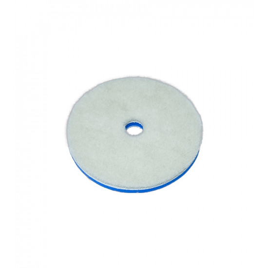KochChemie Полировальный меховой круг Doodle Wool-Pad white 135/15/135мм, шерсть стриженный 5мм Au-33DOW135