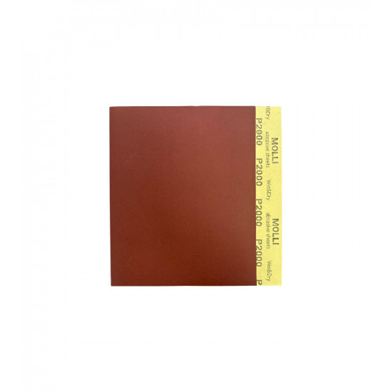 MOLLI бумага наждачная шлифовальная по мокрому  (230*280мм) - P2000 064-01346