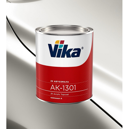 Автоэмаль Акриловая «Vika» АК-1301 2К, 850г, Белый 201