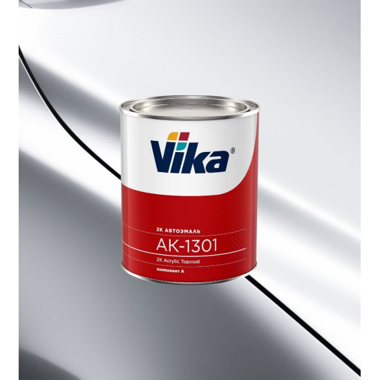 Автоэмаль Акриловая «Vika» АК-1301 2К, 850г, Белый 202