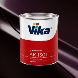 Автоэмаль Акриловая «Vika» АК-1301 2К, 850г, Баклажан 107