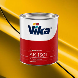 Автоэмаль Акриловая «Vika» АК-1301 2К, 850г, Желтый 1035