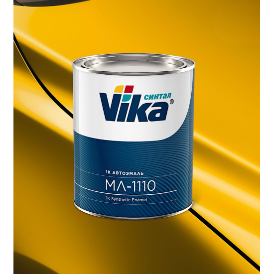 Эмаль МЛ-1110 "Vika" Желтый 1035  0,8кг