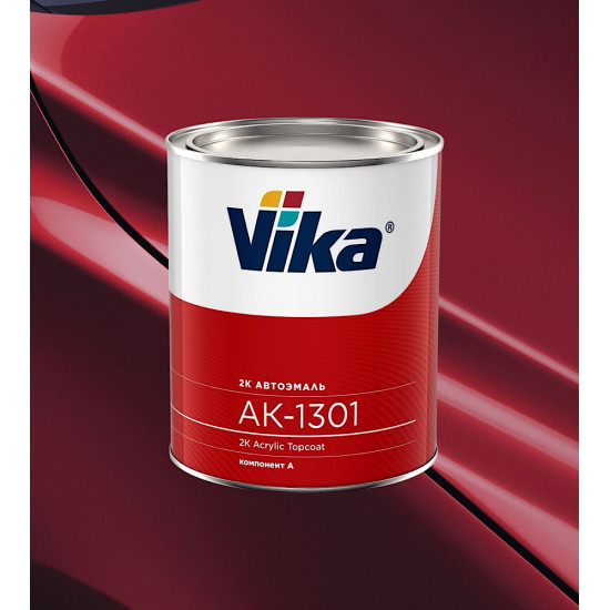 Автоэмаль Акриловая «Vika» АК-1301 2К, 850г, Романс 182
