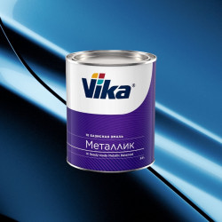 Автоэмаль"Vika" Регата 412 металлик 0,9кг