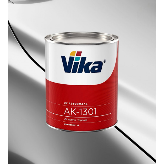 Автоэмаль Акриловая «Vika» АК-1301 2К, 850г, Белый 233