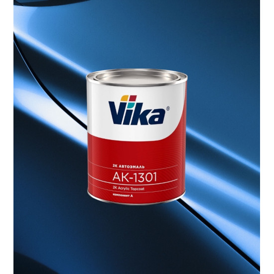 Автоэмаль Акриловая «Vika» АК-1301 2К, 850г, Балтика 420