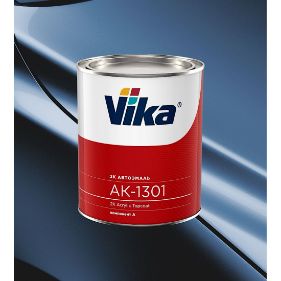 Автоэмаль Акриловая «Vika» АК-1301 2К, 850г, Медео 428