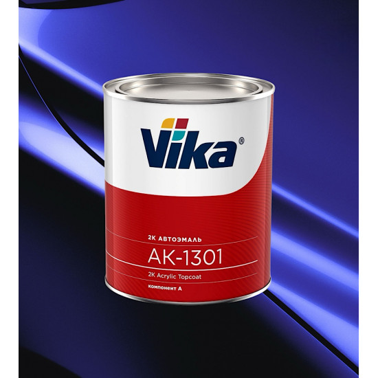 Автоэмаль Акриловая «Vika» АК-1301 2К, 850г, Океан 449