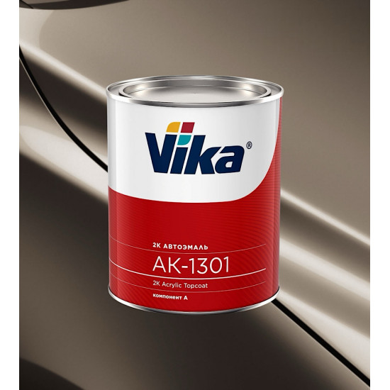 Автоэмаль Акриловая «Vika» АК-1301 2К, 850г, Темно-бежевый 509