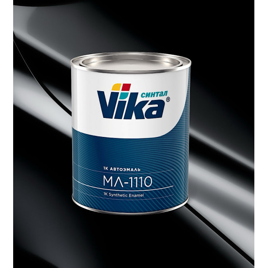Эмаль МЛ-1110 "Vika" Черный 601 0,8кг