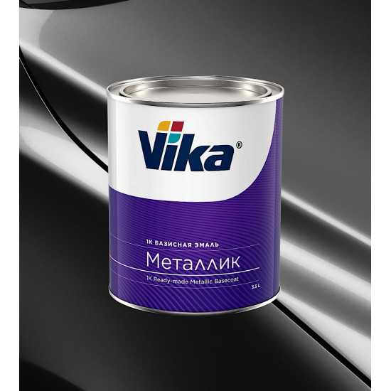 Автоэмаль"Vika" Кварц 630 металлик 0,9кг