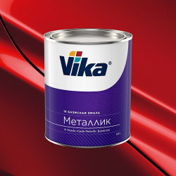 Автоэмаль"Vika" DAEWOO Snipel Red 74U металлик 0,9кг
