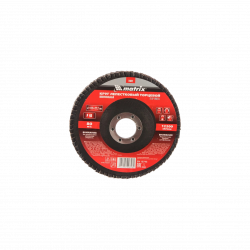 MATRIX Круг лепестковый зачистной  P40 125х22,  74042