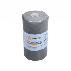 Autech PROFI-MICROFASERTUCH Микрофибра салфетка 25*25 см, серая, 200 гр/м2. Рулон 50 шт. Au-2409