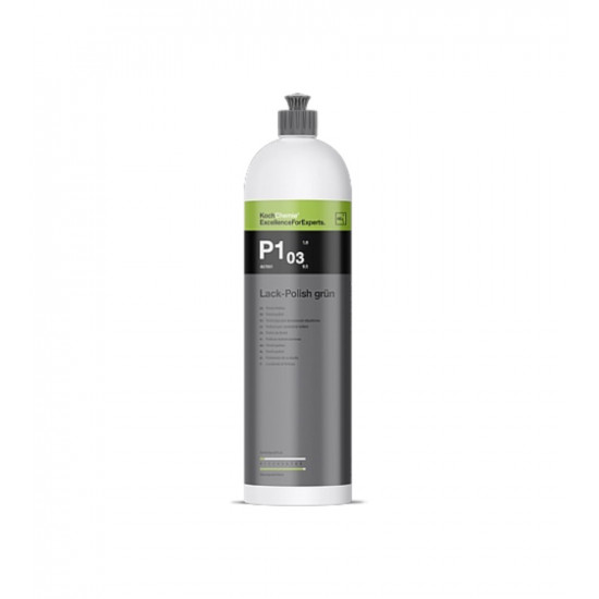 KochChemie LACK-POLISH GRUN P1.03 - Полироль ручная с воском и оксидом алюминия анти царапин, объем (1 л) 467001
