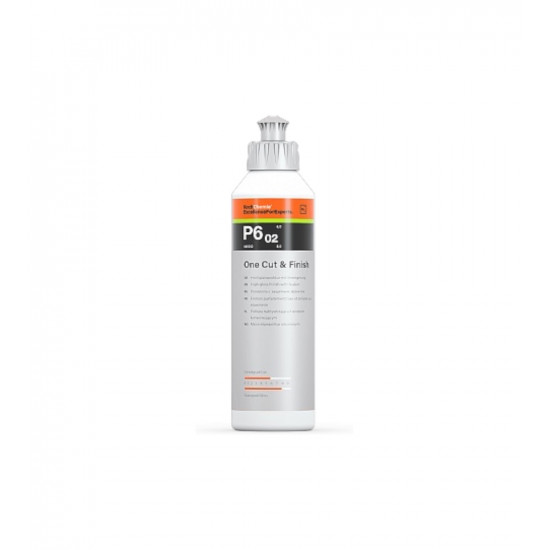 KochChemie One Cut & Finish P6.02 - Высокоглянцевая полировальная паста с герметизирующим эффектом (250 мл) 469250