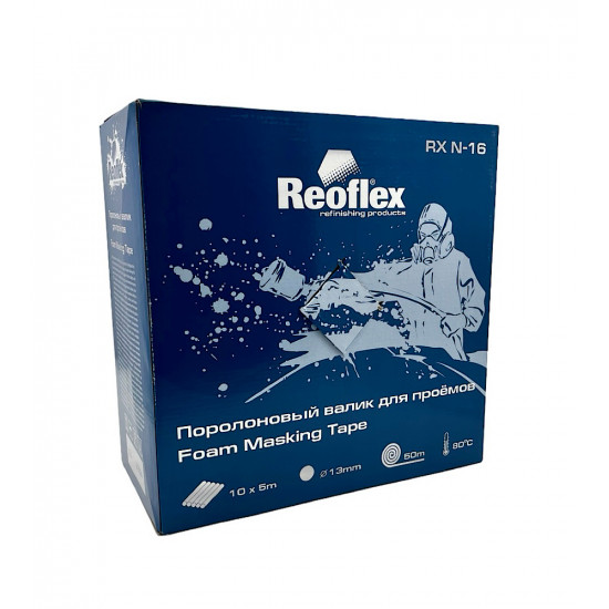 Reoflex поролоновый валик для проемов Foam Masking Tape