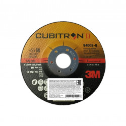 3M Зачистной круг гибкий Cubitron II T27 125 мм x 3 мм x 22,23 мм, 36+, 51743