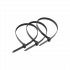 AXIOM Стяжки кабельные нейлоновые 3,6х200черные (100 шт), 3620