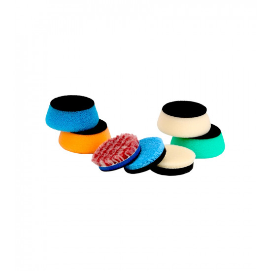 Glosswork 50mm Pads Set Набор полировальных кругов 50мм для машинки Pro Micro Polisher.