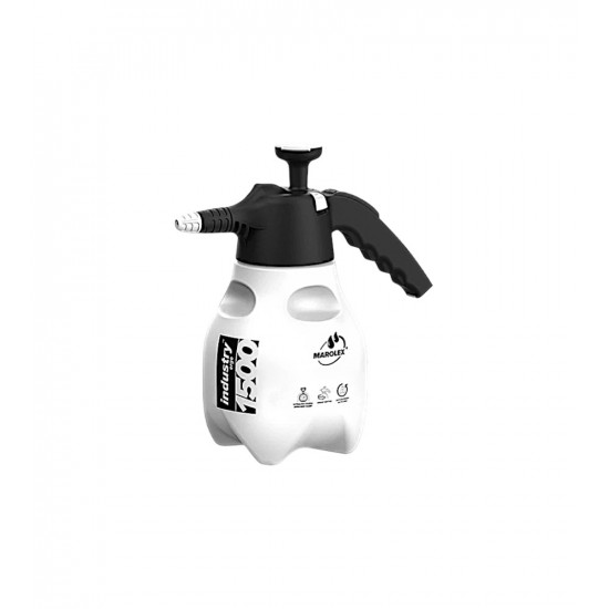 Ручной черный помповый опрыскиватель Industry ergo Acid line 1500 (Viton) S082.102