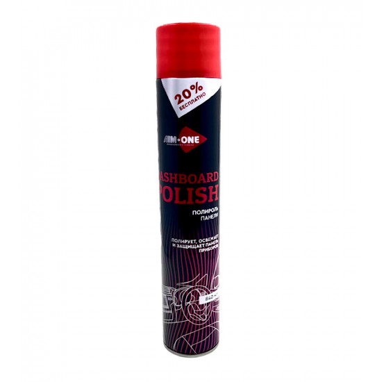 Полироль панели AIM-ONE 840мл (аэрозоль).Dashboard polish-sandalwood 840ml DP-SW800