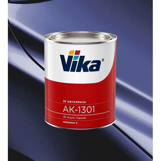 Автоэмаль Акриловая «Vika» АК-1301 2К, 850г, Юниор
