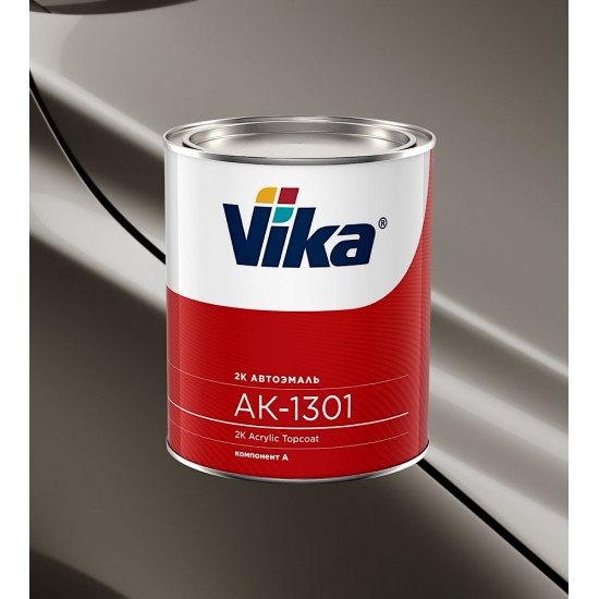 Автоэмаль Акриловая «Vika» АК-1301 2К, 850г, Серый ГАЗ