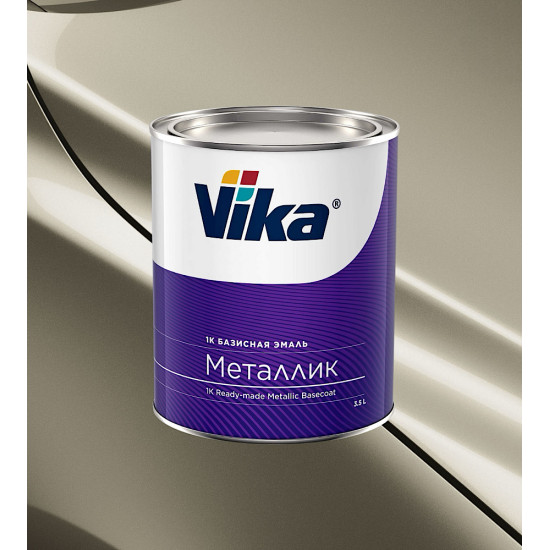 Автоэмаль"Vika" Мускат 620 металлик 0.9 кг