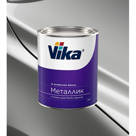 Автоэмаль"Vika" Toyota 199 Silver металлик 0,9кг