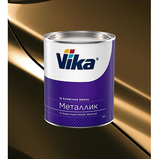 Автоэмаль"Vika" Renault Brun Cajou (CNA) металлик 0,9кг