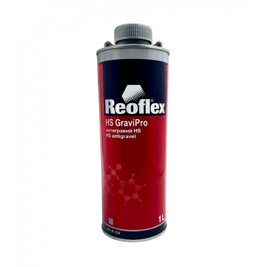 Антигравий Reoflex HS серый (1л) GraviPro окрашиваемый быстросохнущий