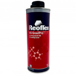 Антигравий Reoflex HS черный (1л) GraviPro окрашиваемый быстросохнущий