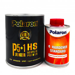 POLARON JOKER Универсальный грунт (шлифуемый + мокрый-по-мокрому) P 5+1 КОМПЛЕКТ (серый)