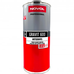 NOVOL GRAVIT 600 Средство для защиты кузова антигравий серый 1,8 кг