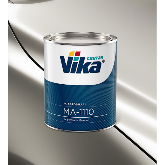 Эмаль МЛ-1110 "Vika" Белый 040  0,8кг