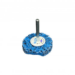 GTOOL CD 12233 Круг зачистной d50, с хвостовиком 6мм  (коралл синий) 